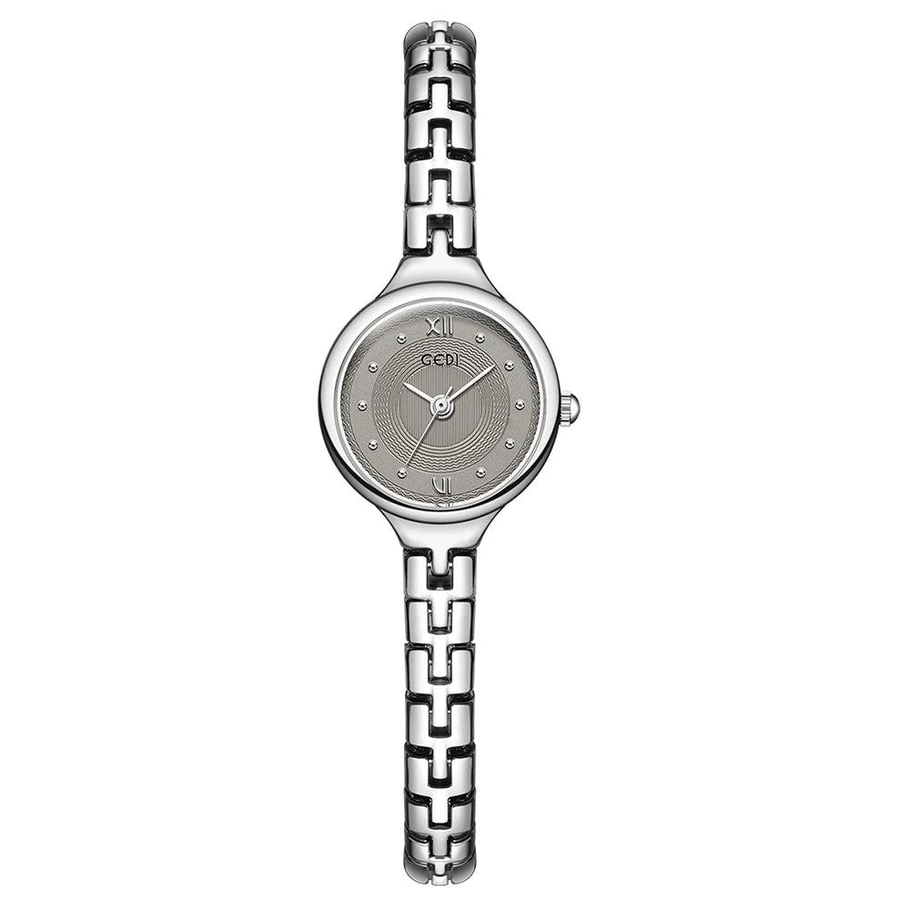 GEDI Women's Watch Luxury Women Bracelet Quartz Watches Ladies Small Wristwatches Vintage Watches for Woman Girlfriend
