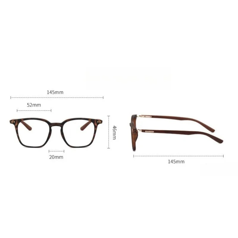 Tortoiseshell Wood Grain Frame Sunglasses for Women Summer Sun Protection High-End Driving Style  Glasses for Men