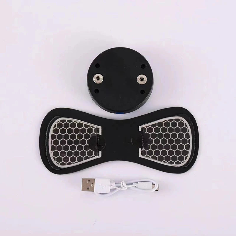 Rechargeable electric neck massage, relieve pain EMS acupoint muscle stimulation