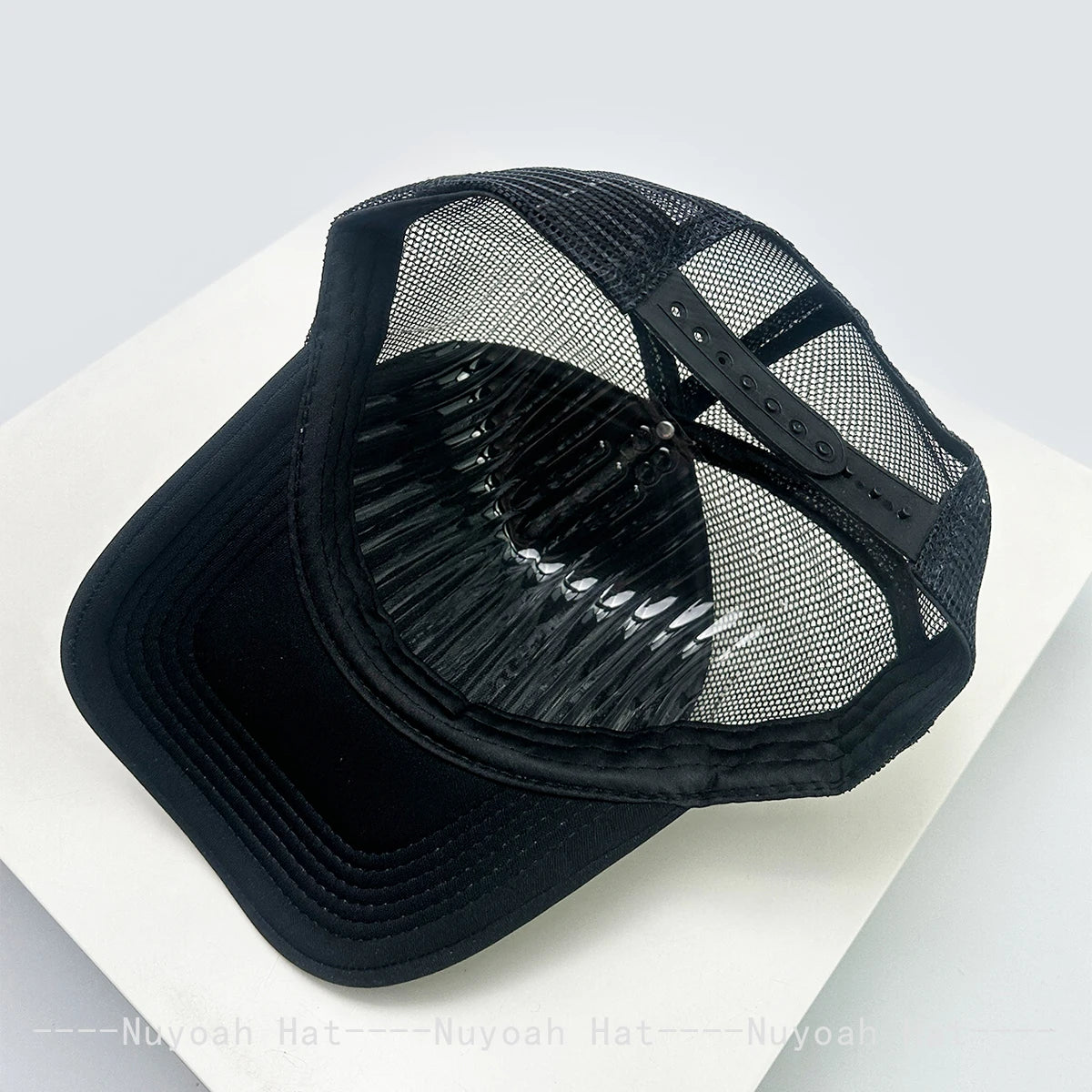 New Unisex American Style 3D Printed Letter Baseball Hats Sunshade Personal Breathable Color Block Trucker Caps Versatile Mesh