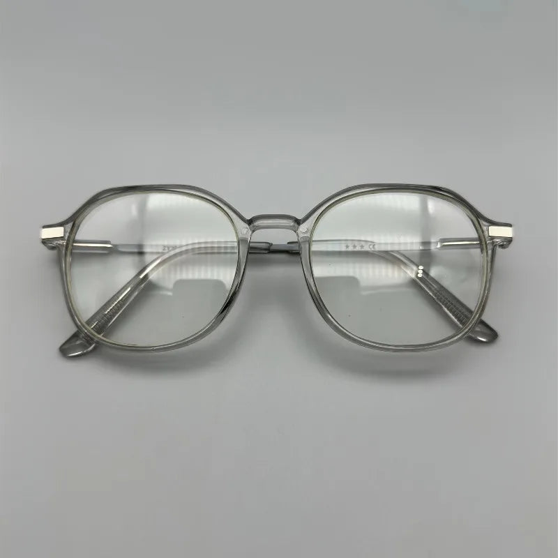 Anti Blue Light Radiation Eyeglass Frame for Women, Korean Style European Trend Influencer, Flat Lens for Both Men and Women
