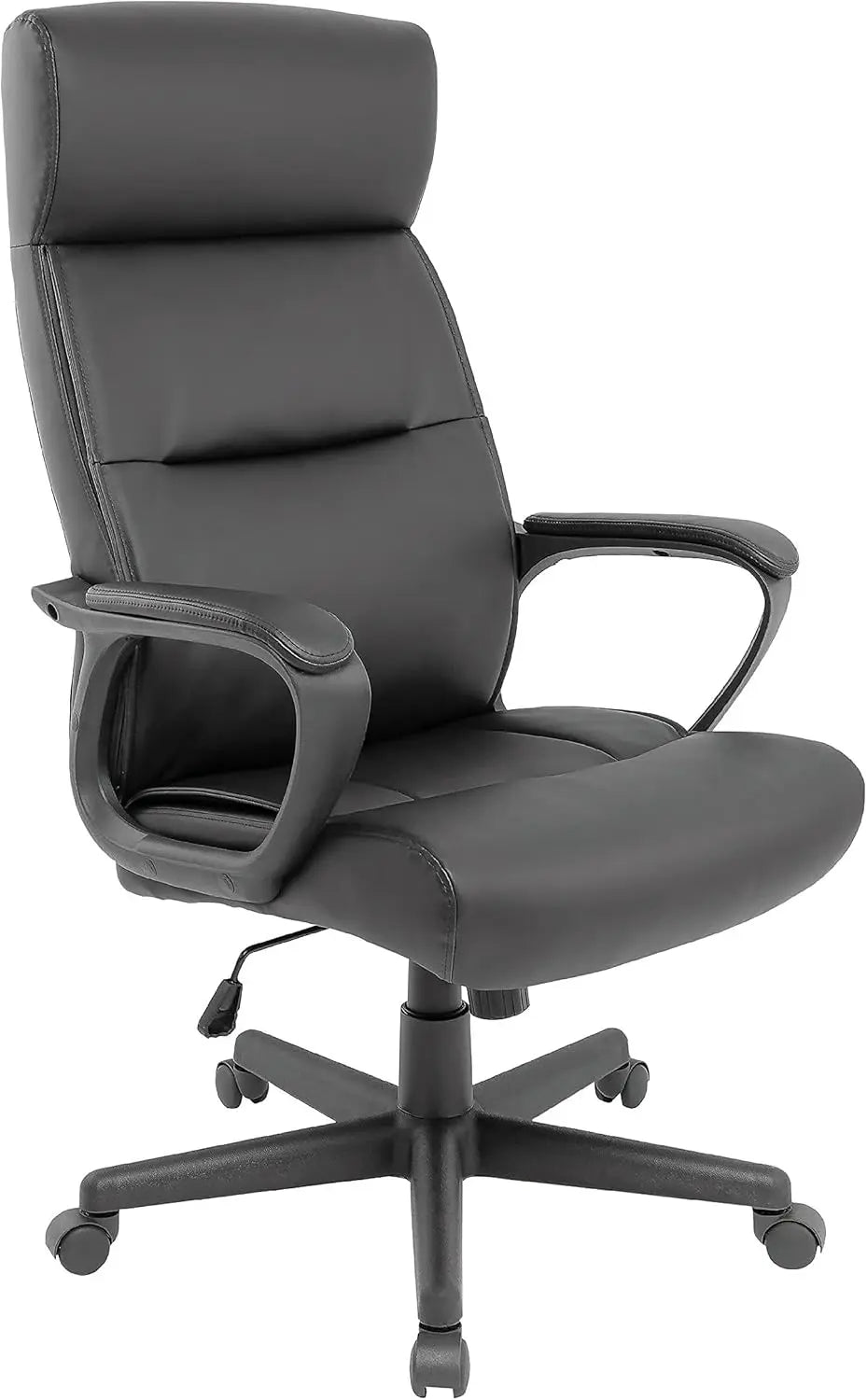 Rutherford Ergonomic Executive Office Chair High Back Swivel Luxura Faux Leather
