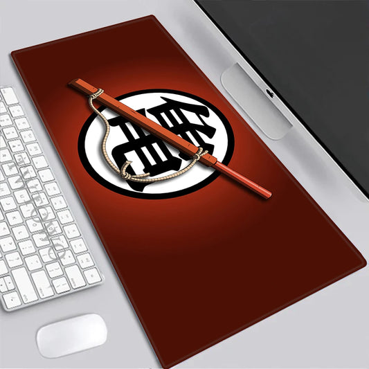 Anime Balls Goku D-dragons PC4 Game Locking Edge NonSlip Mat Keyboard Mouse Pad