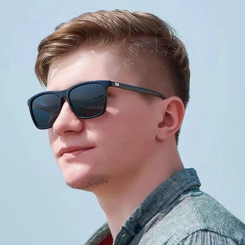 Polarized Men Women Sunglasses Men's Square Sun Glasses Driving Mens Classic Retro Male Goggle UV400 Eyewear
