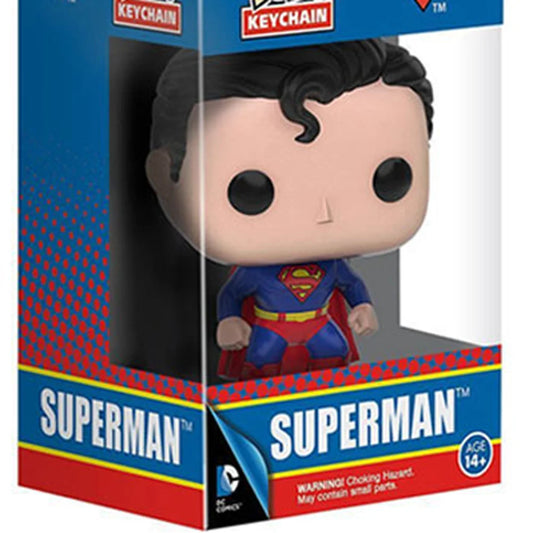 Superman - DC Superhero Justice League Superman Figure Collection Keychain Toy