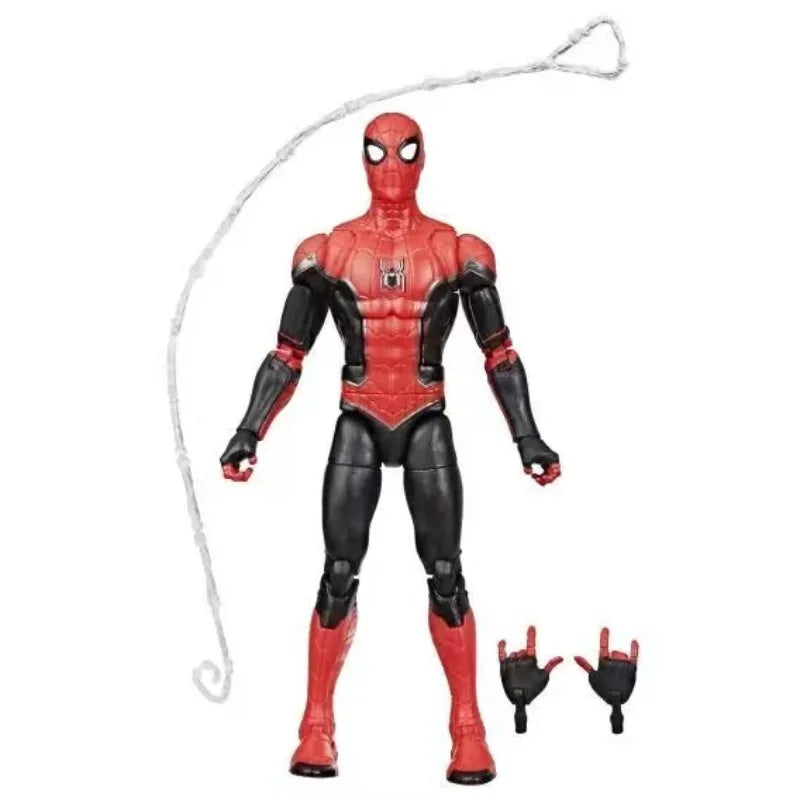 Original Hasbro Marvel Legends Series Far From HOME SPIDER-MAN Upgraded Suit Anime Figure Collection Model Toy