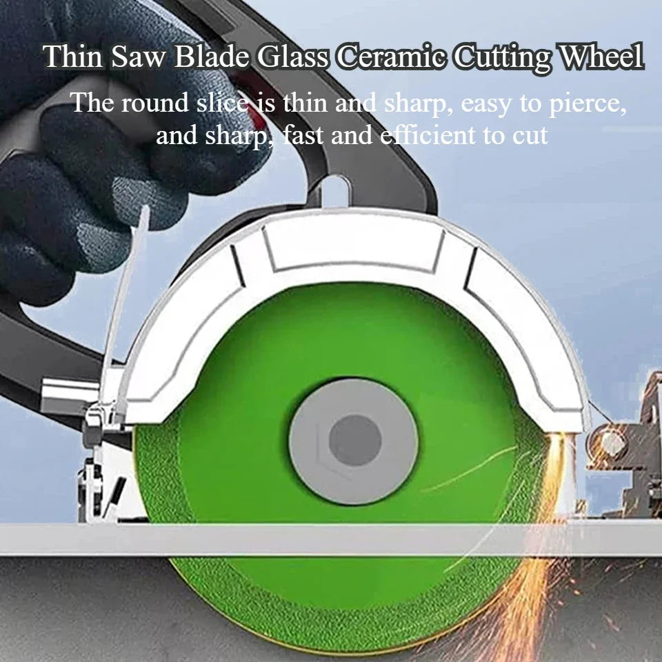 1pc Glass Cutting Disc 100mm 115mm 125mm Diamond Glass Cutting Blade Ceramic Tile Marble Polishing Grinding Saw Blade