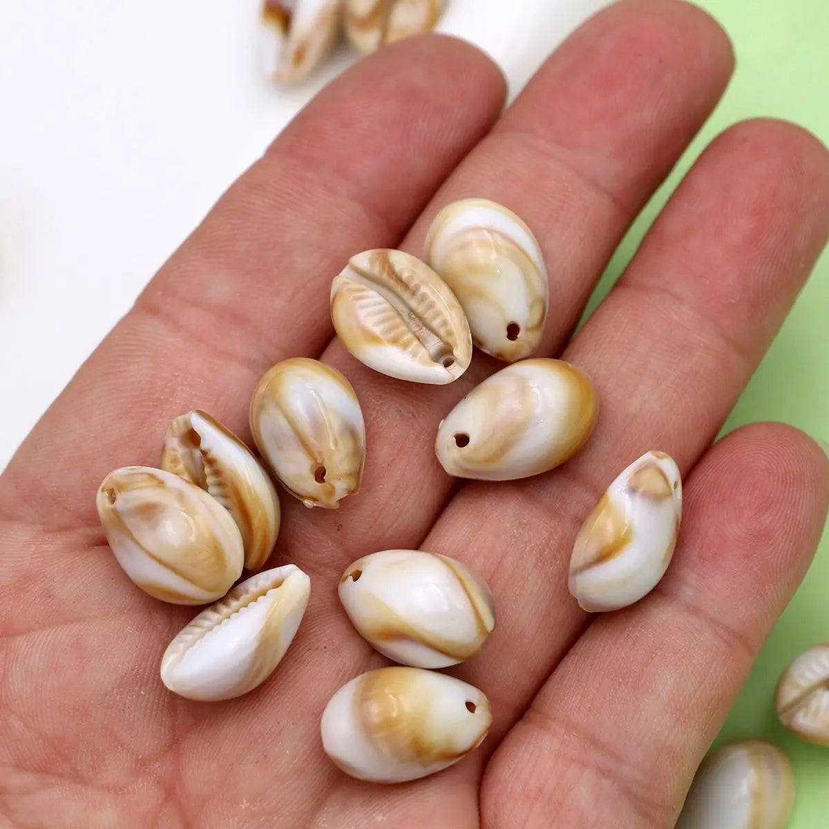 30pcs Starfish Shell Ocean Series Beads Loose Spacer Beads For DIY Crafts Charm Phone Bag Chain Home Decor Accessories