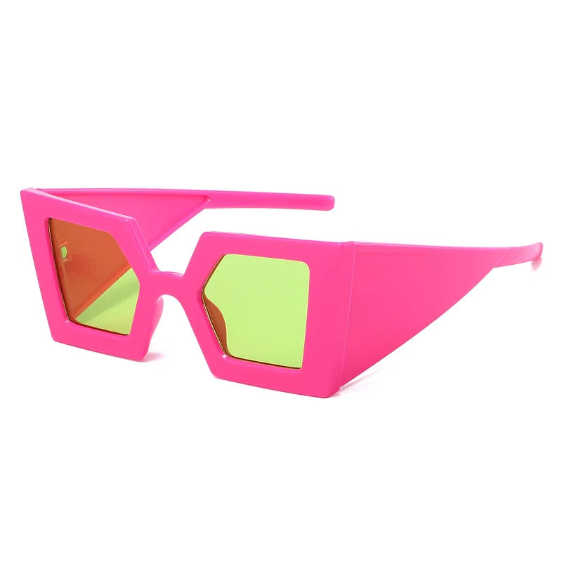 JNPCXI New Y2K Punk Square Sunglasses Women Luxury Vintage Sun Glasses For Ladies Fashion Outdoor Shades UV400