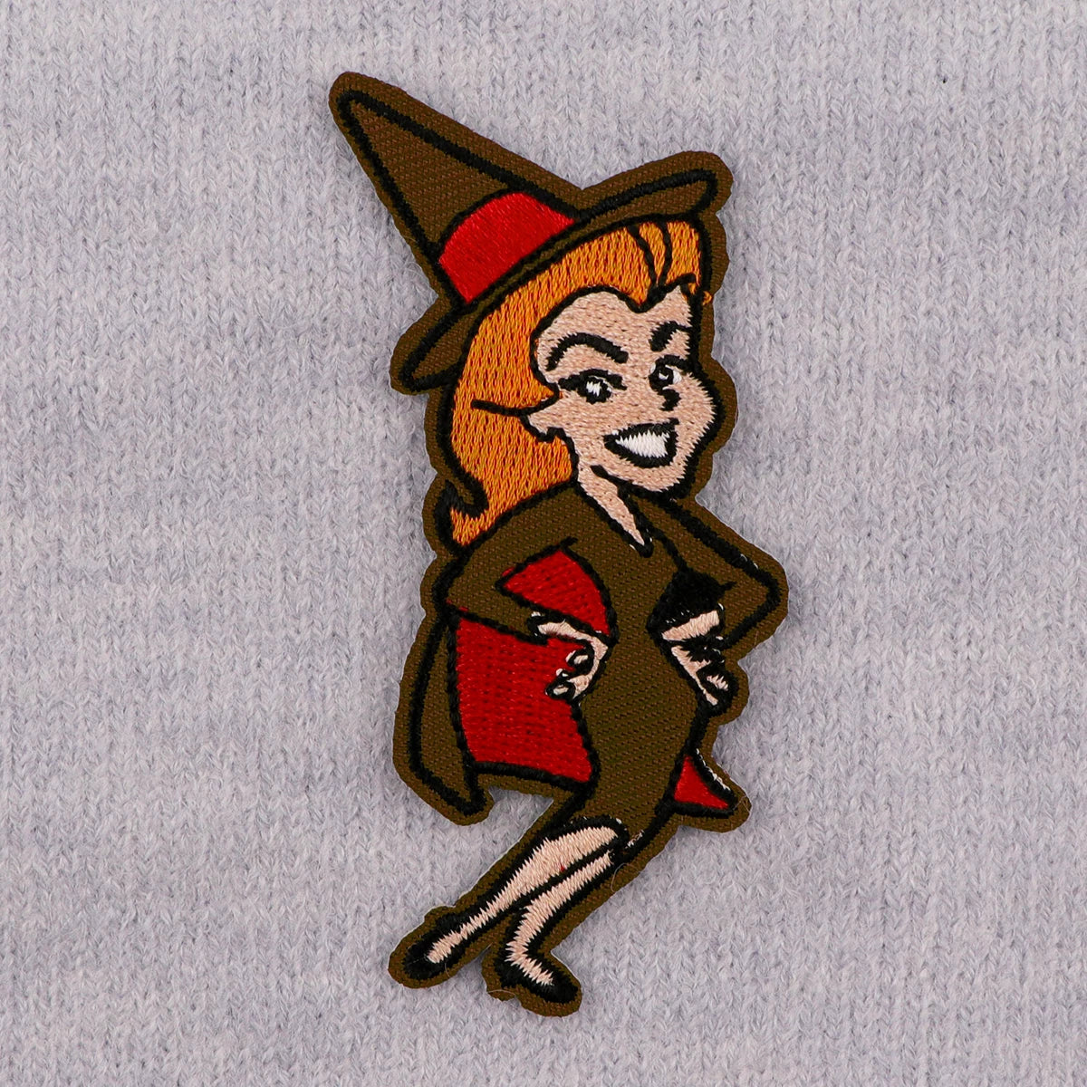 Funny Witch Embroidery Patch Halloween Iron On Patches For Clothing Thermoadhesive Patches On Clothes DIY Sew Badges