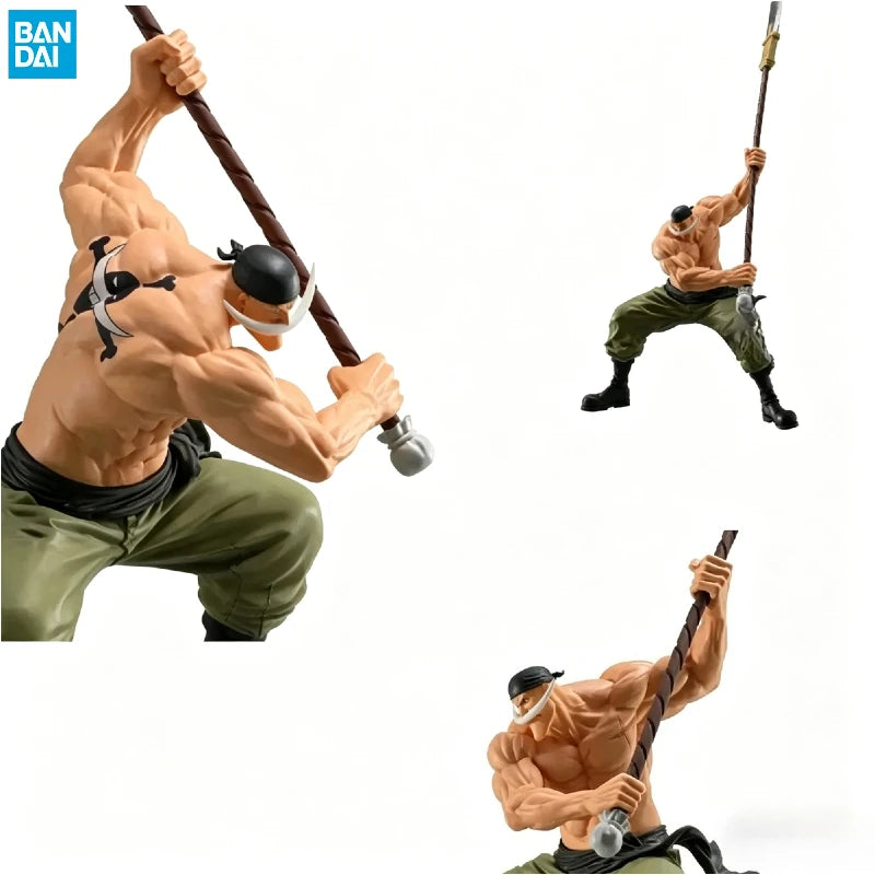 【IN STOCK】Original Banpresto One Piece Edward Newgate Whitebeard Battle Style 18cm Figure PVC Collectible Model Toy Gift