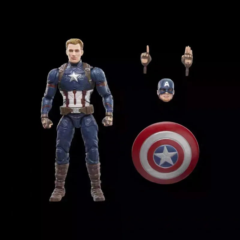 Original Hasbro Marvel Legends Series Captain America/Spider Man Action Figure Toy Collection Model