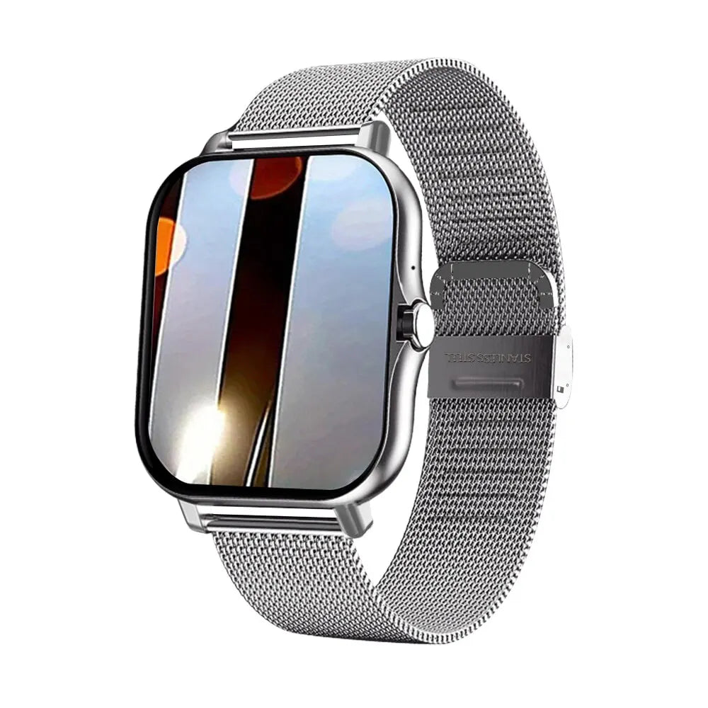 2025 Smartwatch 1.44" Color Screen Bluetooth Call Heart Rate & Health Monitor