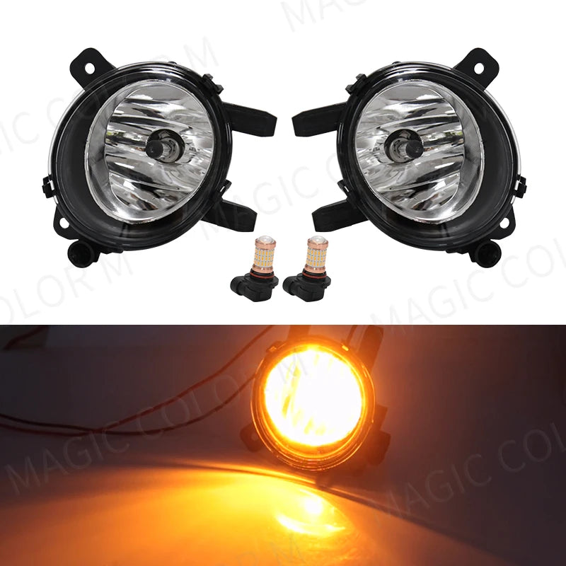 Fog Light Led For BMW F20 F21 F22 F23 F45 F46 F30 F31 F34 F35 Auto Headlight Front Driving Fog Lamp Waterproof Car Accessories