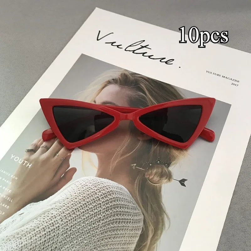 Cat Eye Sunglasses Personality Classic Unisex Vintage Women Glasses