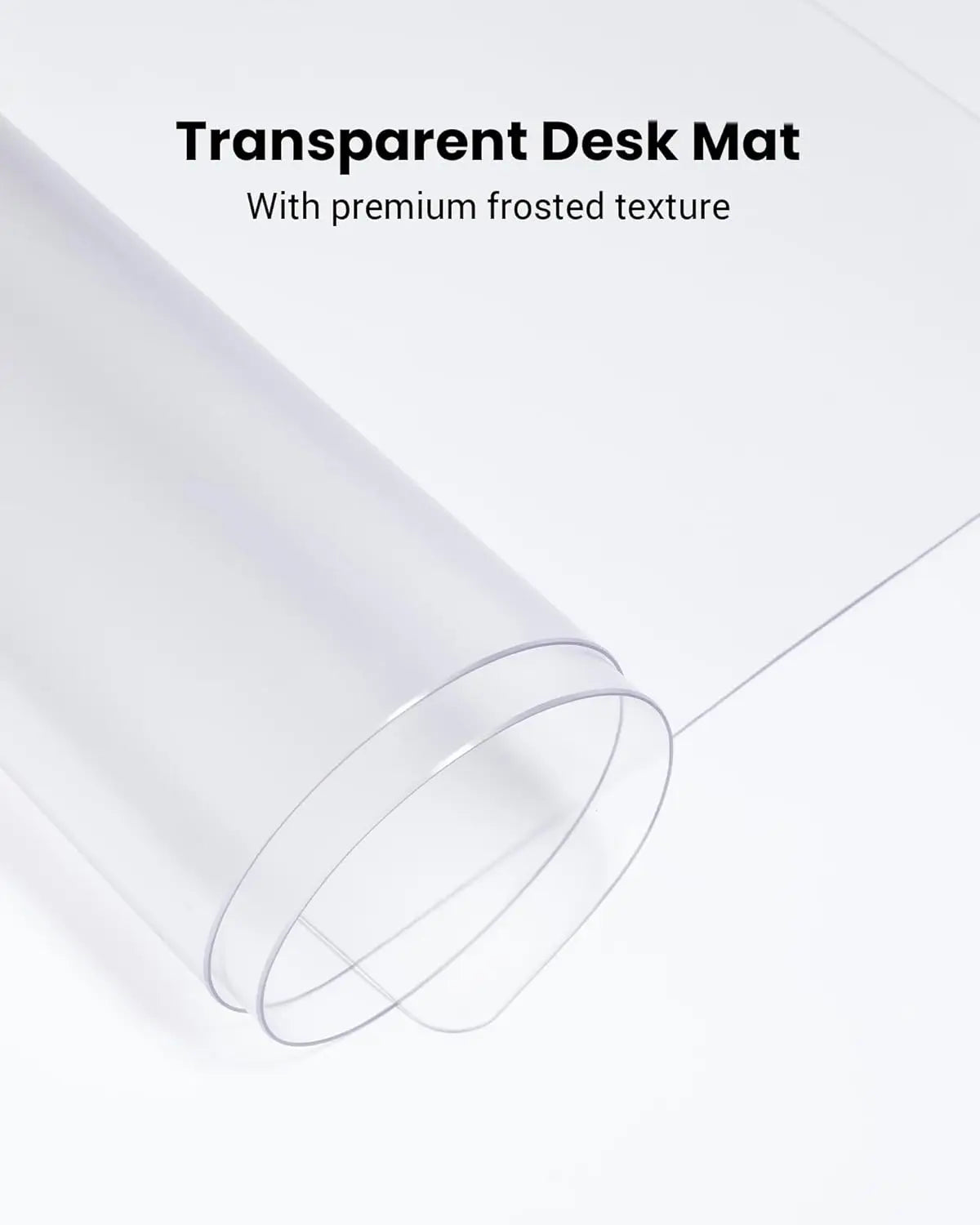 YSAGi Clear Large Mouse Pad, Waterproof Table Mat, Desk Mat, Transparent Table Protector Mat, Desk Pad for Office & Home