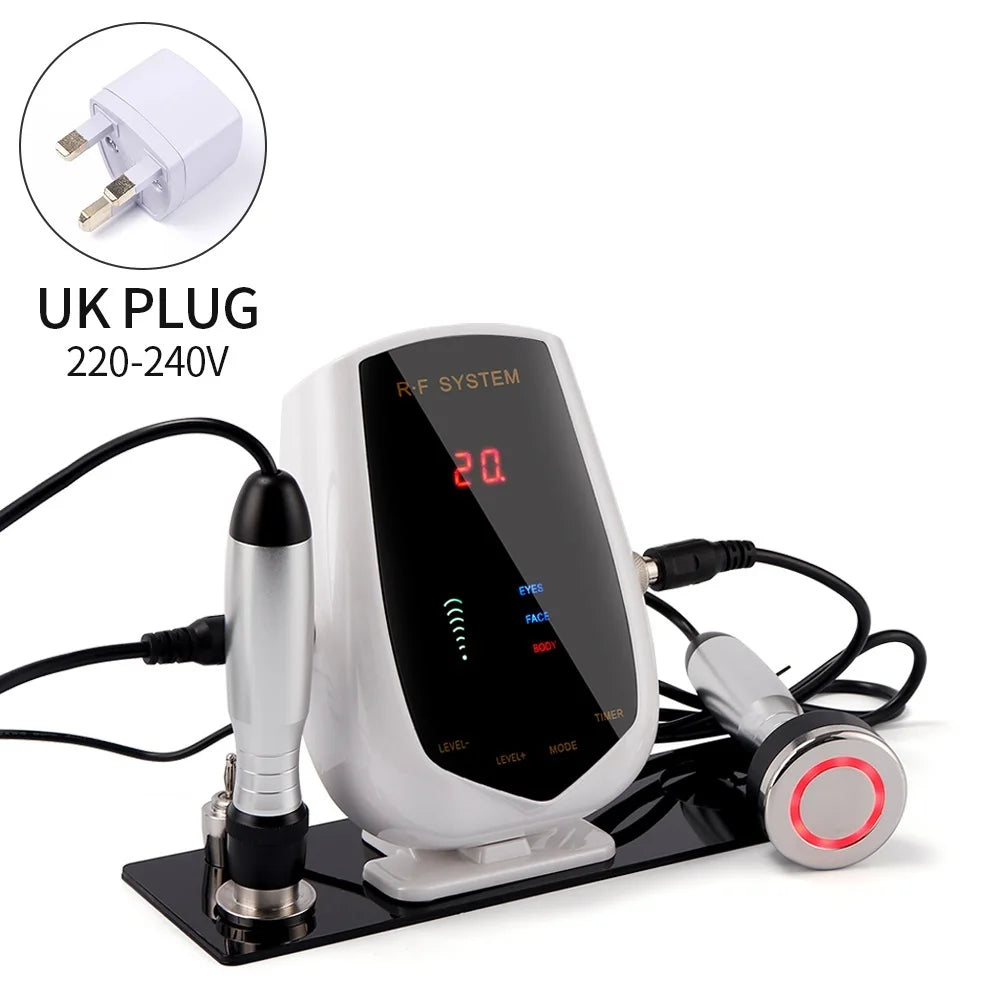 5MHz Radio Frequency RF Lifting Machine RF Facial Device Face Body Eye Tripolar RF Machine Skin Tightening Remove Neck Wrinkle