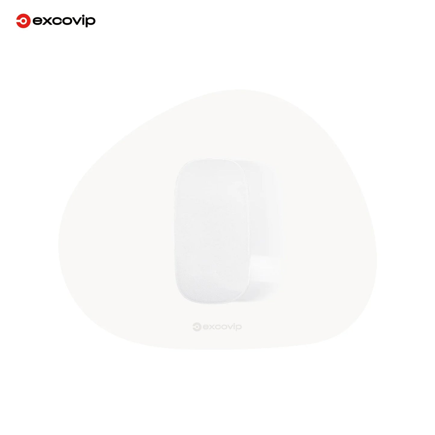 EXCO Mini Leather Mouse Pad Office PU Mousepad Small Portable with Non-Slip Base for Home Laptop Computer Waterproof