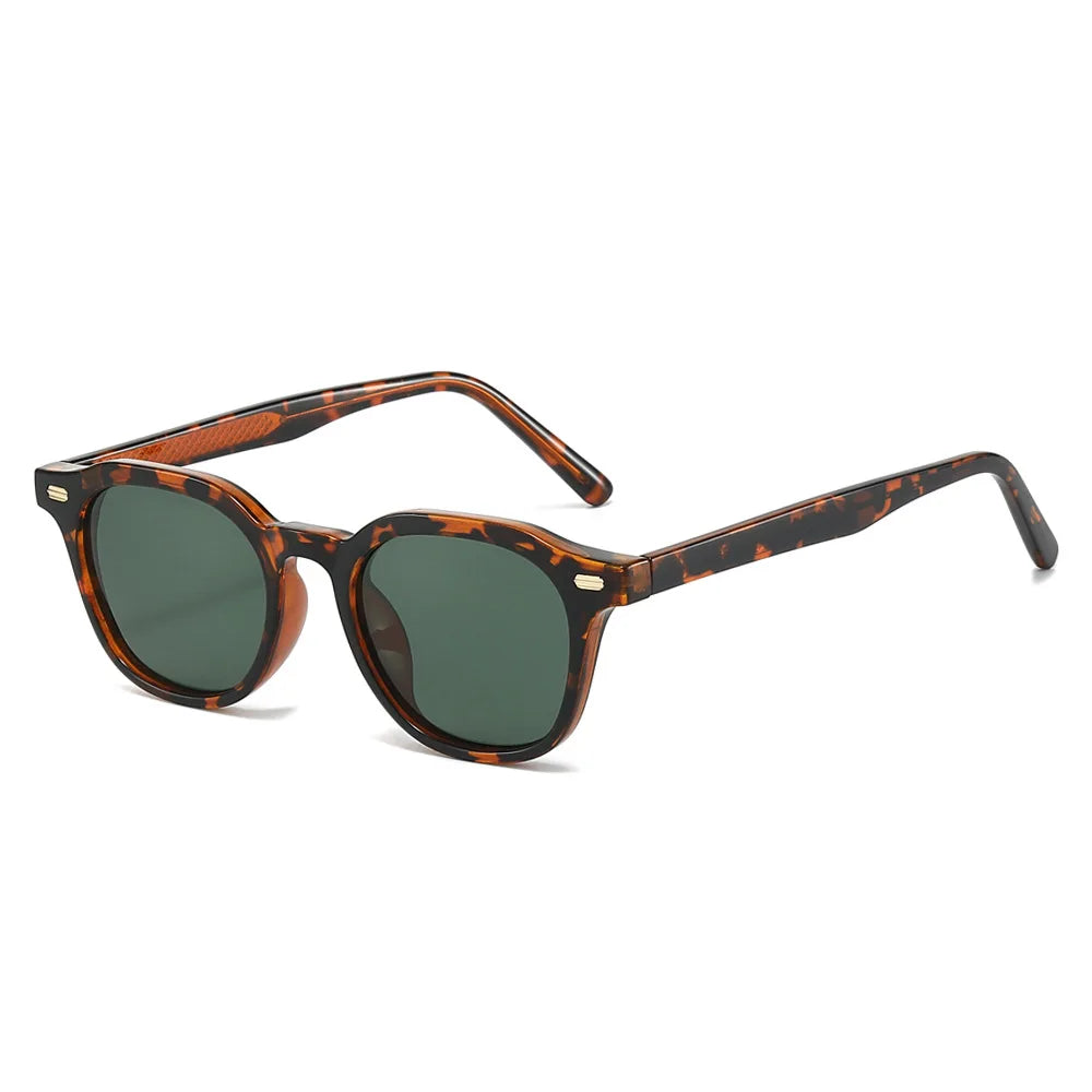 JNPCXI New Fashion Square Punk Sunglasses Men Women Luxury Brand Design Popular Gray Gradient Sun Glasses Travel Eyewear