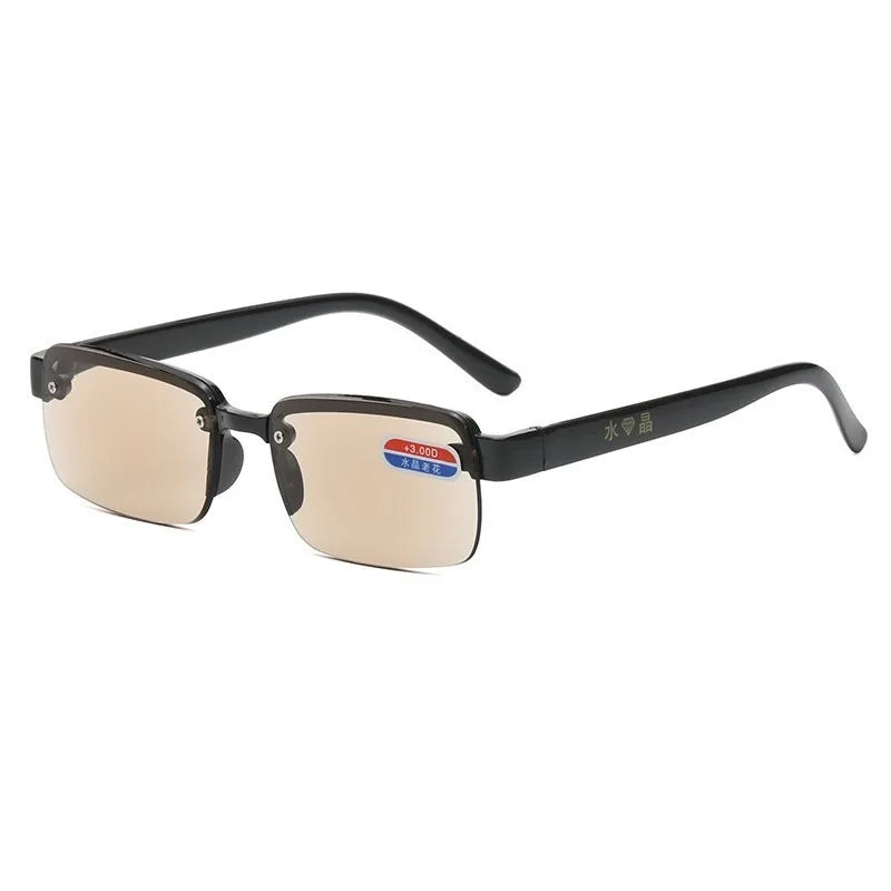 Reading Glass Natural Crystal Lenses for Men and Women with Grade+1.0~+4.0 Eye Protection Glasses