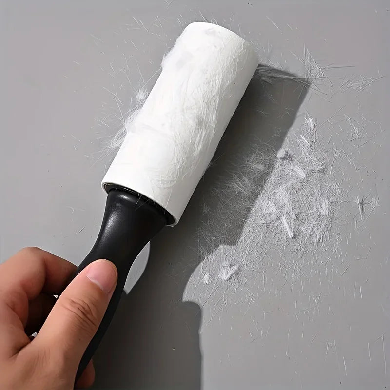 60 Sheets/roll Extra-Sticky Lint Roller for Pet Hair Removal,Ideal for Dog & Cat Owners,Perfect for Clothes & Furniture Cleaning