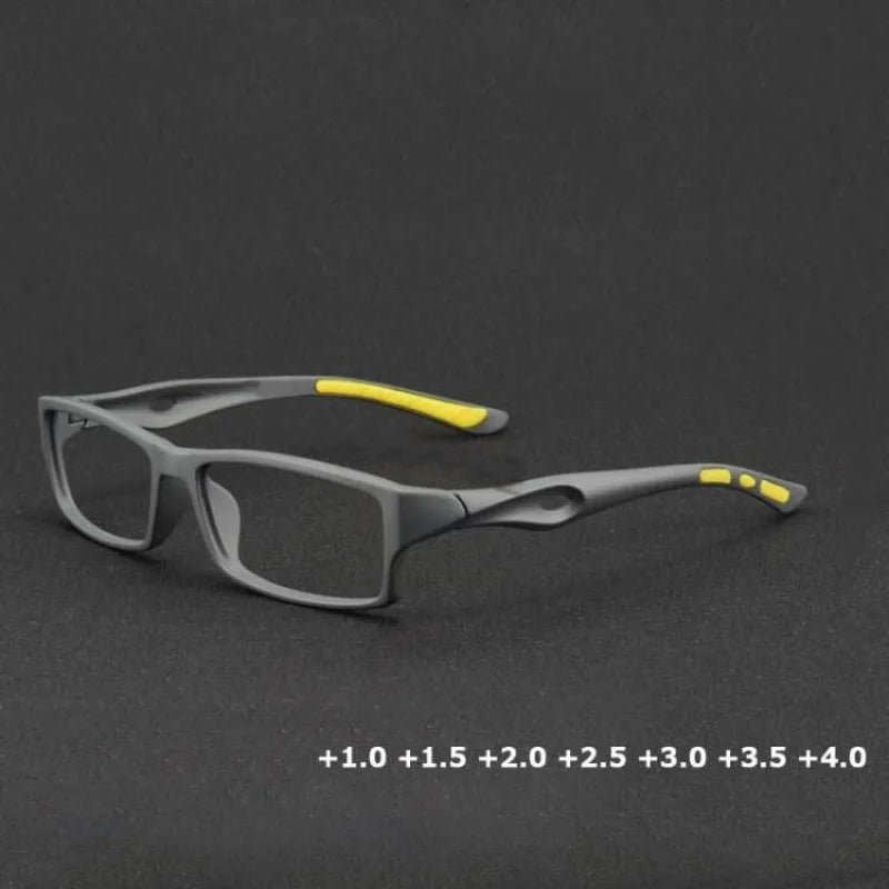 TR90 Sports Reading Glasses for Men Women Office Anti Blue Light Readers Eyewear Eye Protection Presbyopia Eyeglasses