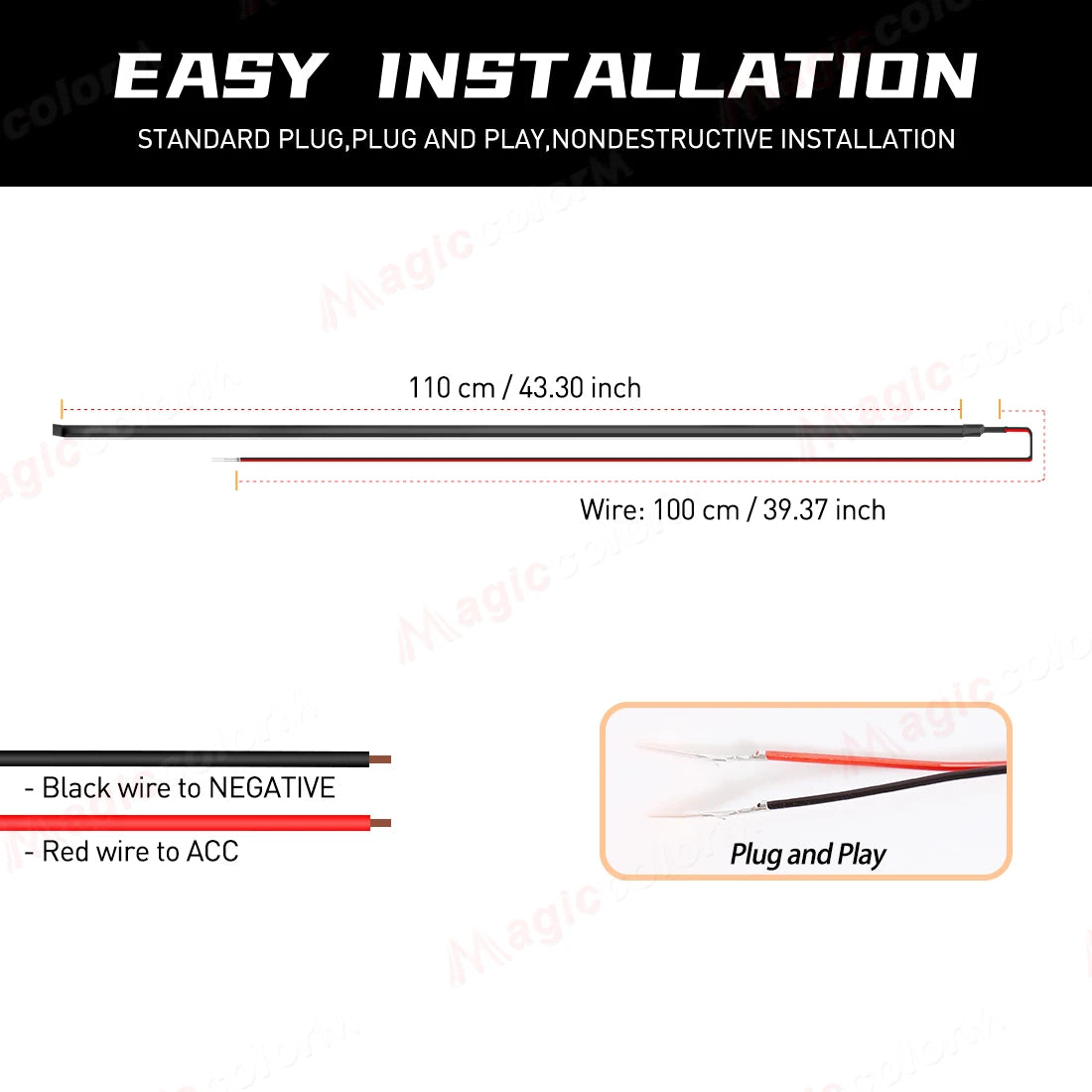 Car LED Ambient Light Car Interior Decorative Lamp For Universal DIY Flexible Hidden Cuttable Acrylic Strip High Density Colour