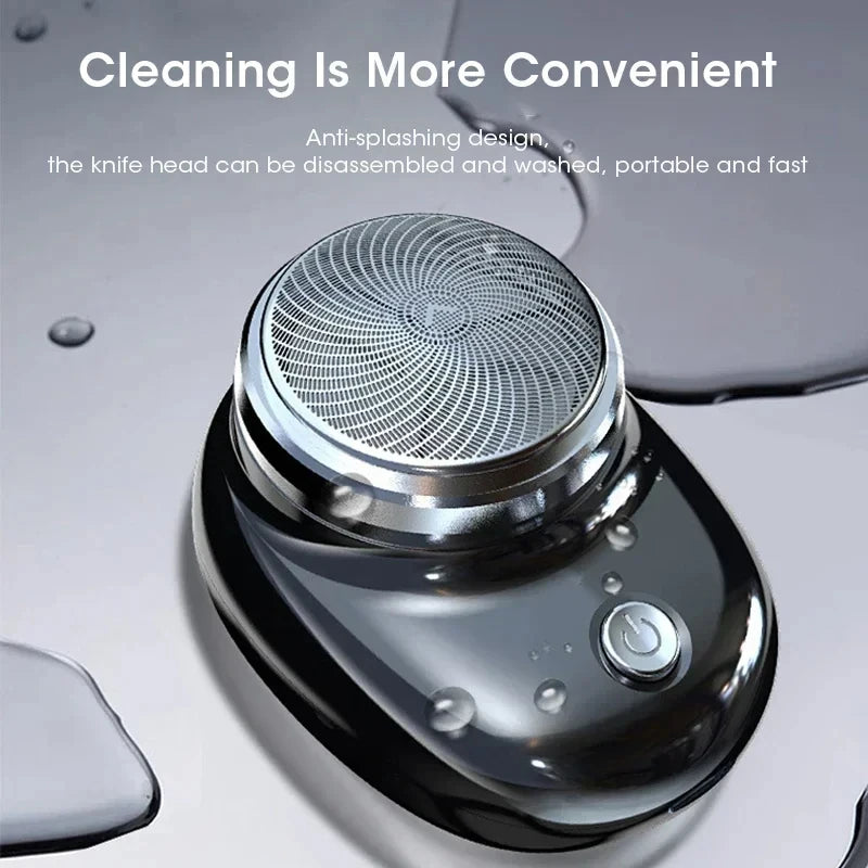 Portable Men's Razor Wet&Dry Washable USB Fast Charge, Digital Body Hair Trimmer