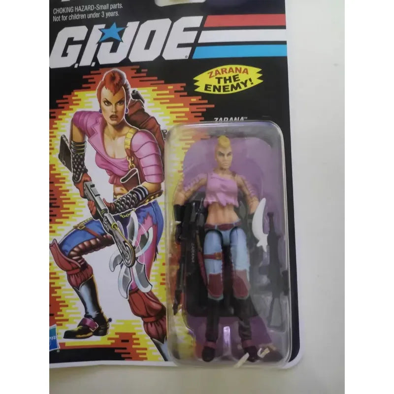 Original Hasbro G.I. Joe Classified Series ZARANA Anime Figure Toy Collection Model