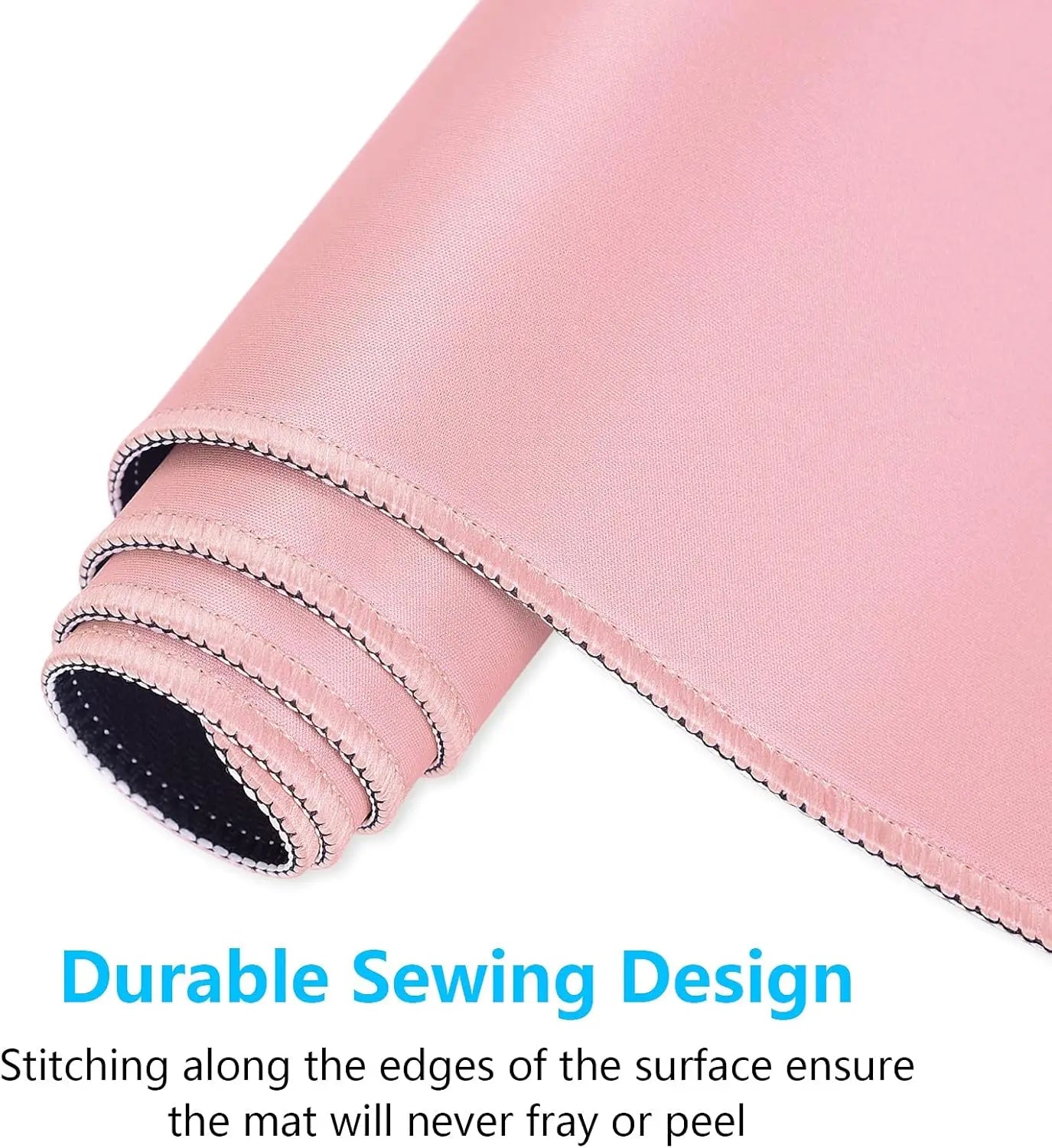 Large Mouse Pad, Mouse Mat with Stitched Edges, Full Size Keyboard Pad with Non-Slip Base, XXL Computer Desk Mats for Office