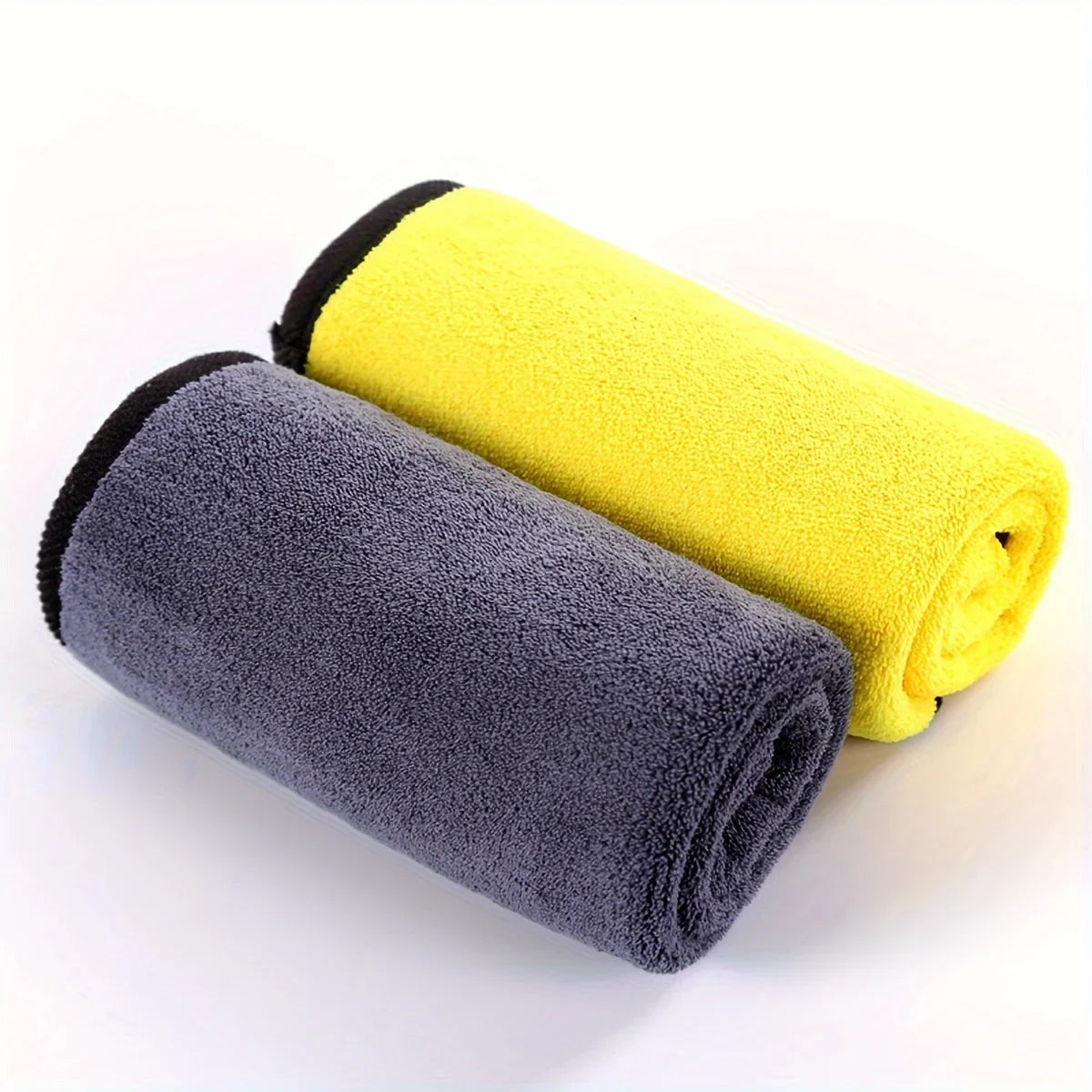 1/3/5Pcs Microfiber Car Cleaning Towel 500GSM Wash Towels Car Double-Sided Soft Cloth Auto Detailing Care Washing Drying Rags