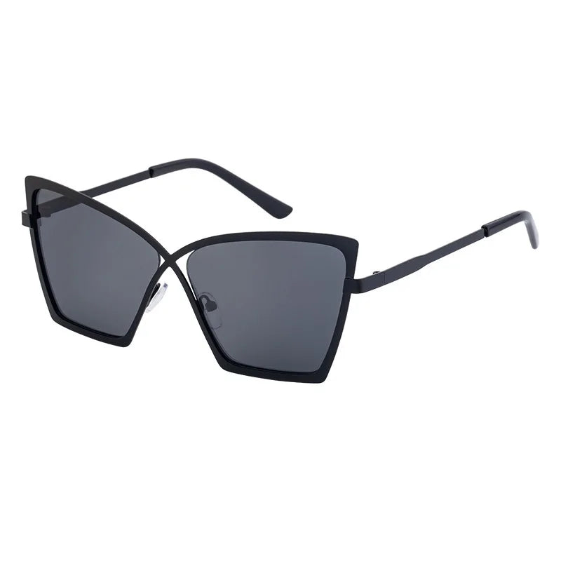 JNPCXI New Luxury Metal Frame Women Sunglasses Fashion Brand Design Punk Men Sunglass Outdoor Driving Travel Shades UV400