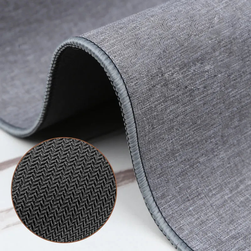 4MM Gaming MousePad Cotton and Linen Rubber Mouse Pad ,Large Desk Mat Gamer PC Desk Mat Keyboard Pad Computer Desk Pad