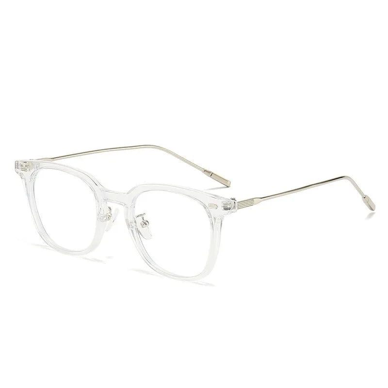 Korean Fashion Glasses Brown Anti Blue Light Glasses Women's Clear Anti Radiation Filter Glasses