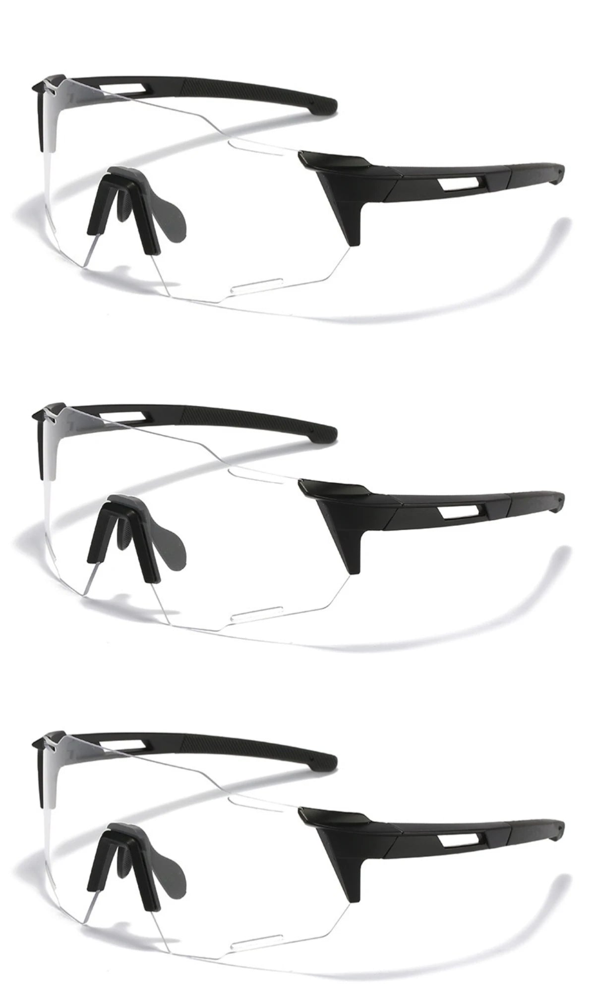 5pcs Outdoor Windproof Riding Glasses, Men's and Women's Sports, Road Cycling, Running Sports, Sunglasses
