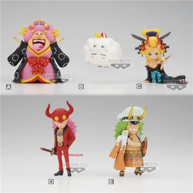 Special OfferBANDAI BANPRESTO ONE PIECE Wano Country Animation peripherals Mol Garage Kit Ornaments boys favorite gift Collectib