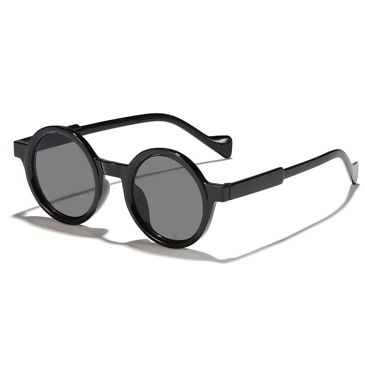 JNPCXI Round Sunglasses Women Fashion Rainbow Gradient Men Shades Retro Trending Retro Sun Glasses UV400