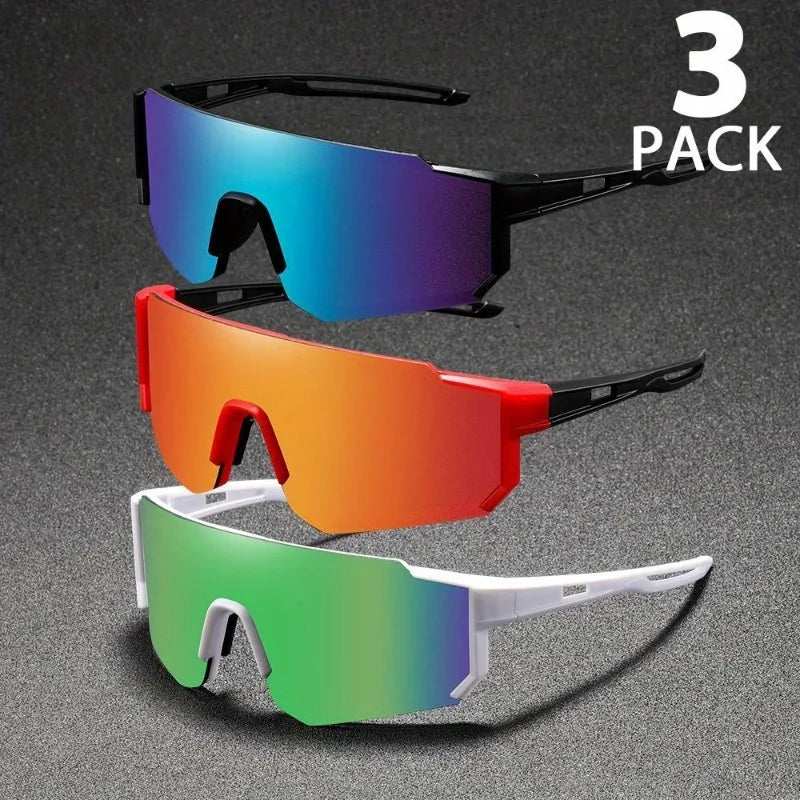 3 Pairs of Men's and Women's New Fashionable Glasses Suitable for Giving To Family and Friends