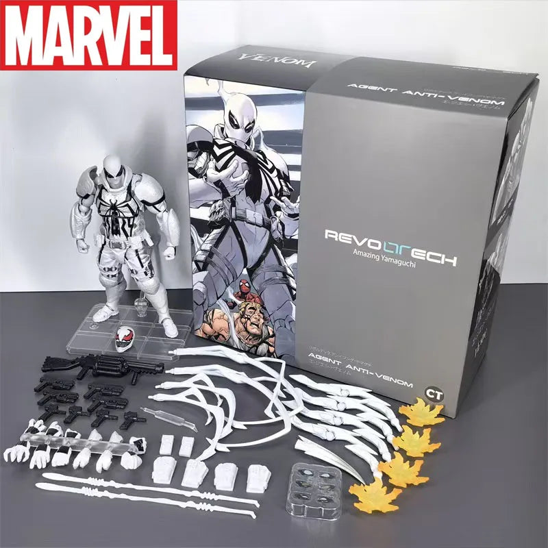 Ct White Venom Action Figure High-Quality Ko Multiple Accessories Venom Model