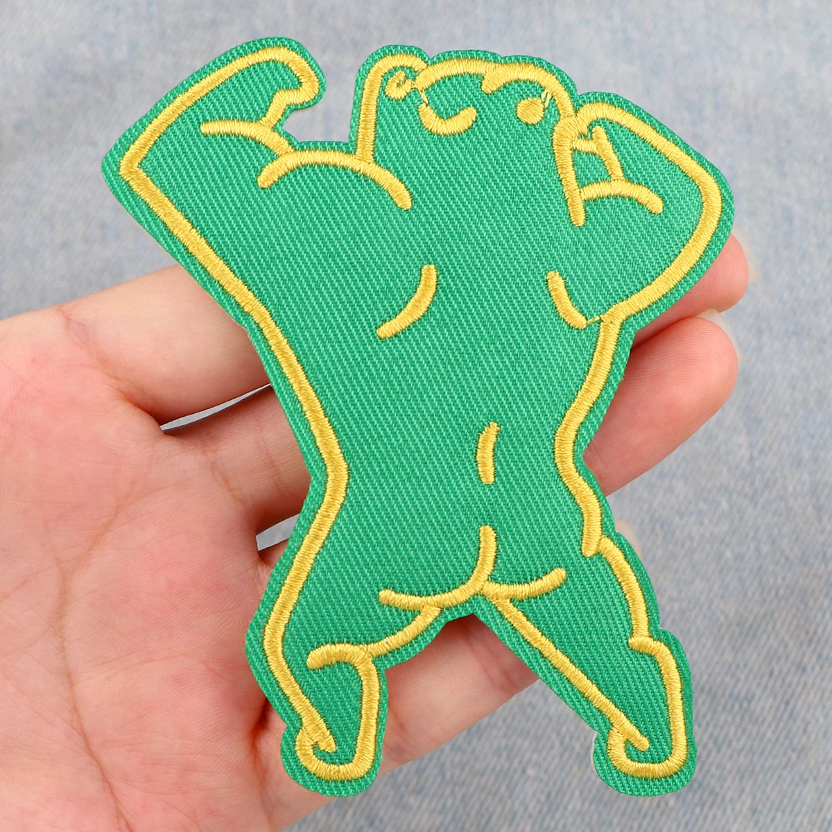 Cartoon Turtle Patches For Clothing Funny Hippo Patches Cute Animal Duck Patch Iron on Embroidery Patches on Clothes Stickers