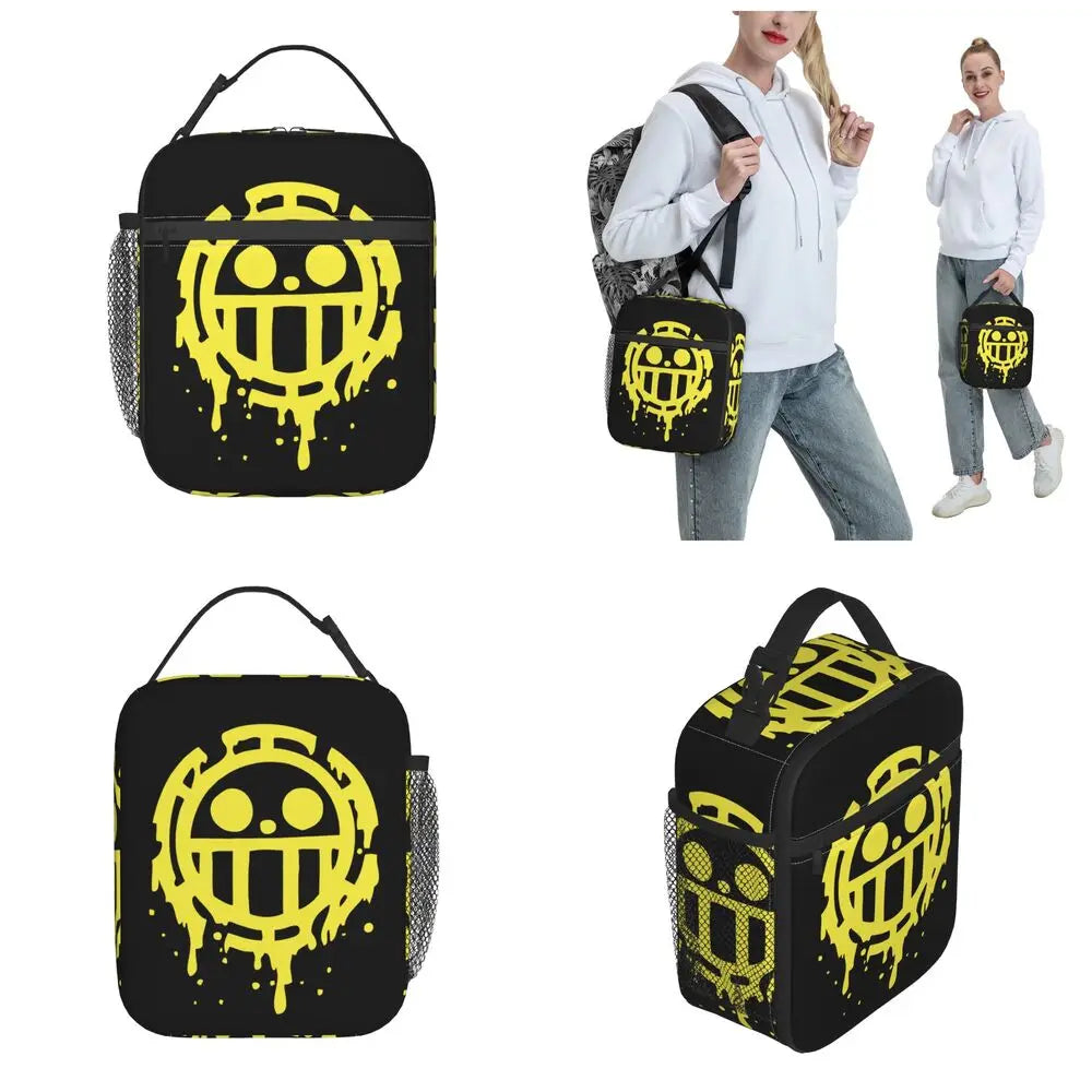 One Piece Monkey D Luffy Anime Insulated Lunch Thermal Bag Work School Bag M10