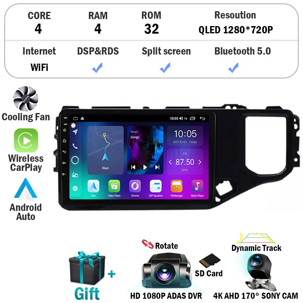 Android 15 DSP 4G For Chery Tiggo 5X 4X 2019 2020 2021 GPS Stereo Car Radio Multimedia Video Player Navigation Autoradio 2 Din