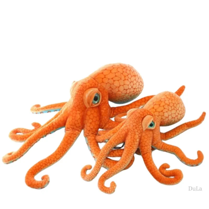 Simulation Octopus Tucked Stuffed Realistic Squid Toys Animal Dolls Funny Decor Realistic Squid High Quality Gifts For Friends