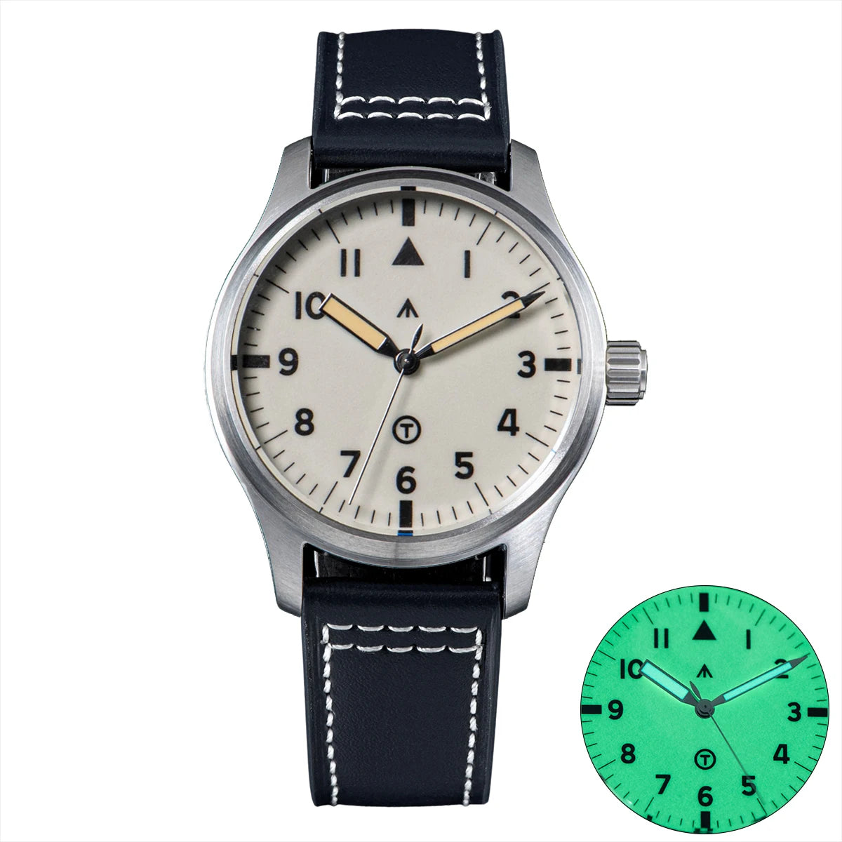 SEESTERN Watch Auto Mechanical Wristwatch NH35 Movement Luminous Sapphire Watch