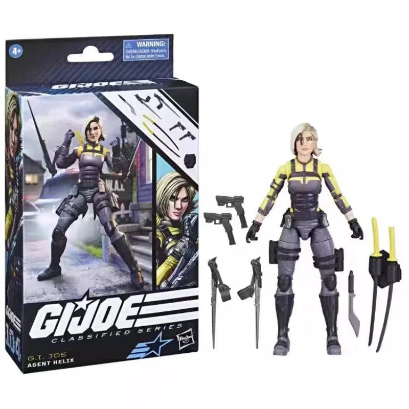 Original Hasbro G.I. Joe Classified Series 104 Agent Helix Action Toy
