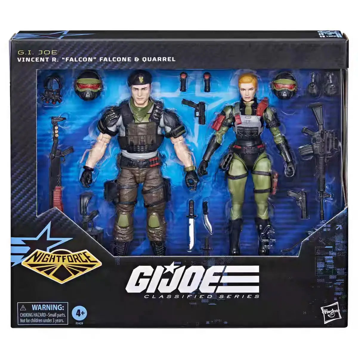 Original Hasbro G.I. Joe Classified Series 138 Vincent R Falcon Falcone Quarrel Anime Figures Toys Collection Models