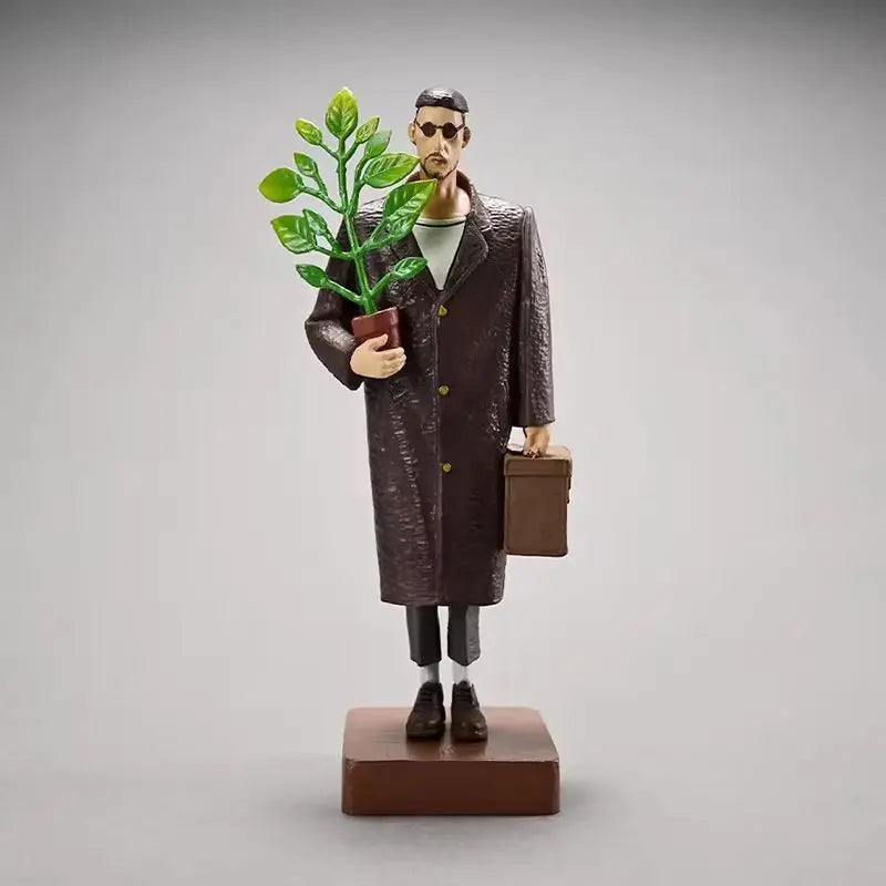 16cm Leon: The Professional Movie Peripheral Miniature Model Jean Reno Scenes