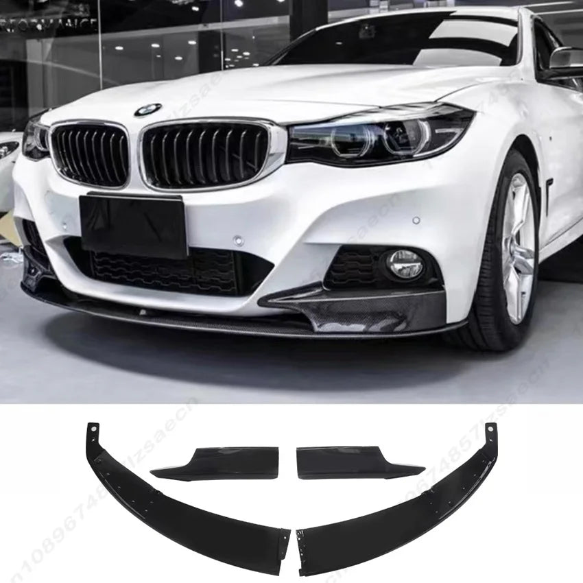 For BMW 3 Series GT F34 328i 330i 335i 340i M Sport 2013-2019 Car Front Bumper Lip Spoiler Lower Diffuser Splitter Body Kit ABS
