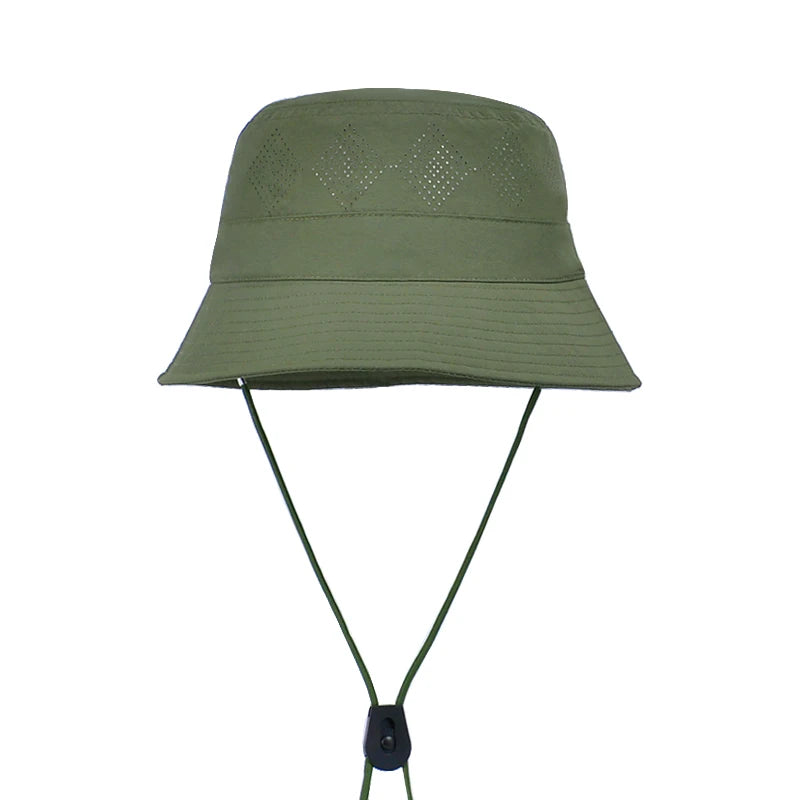 9263New quick-drying waterproof hat outdoor mountaineering fishing sunshade hat breathable small eared solid color fisherman