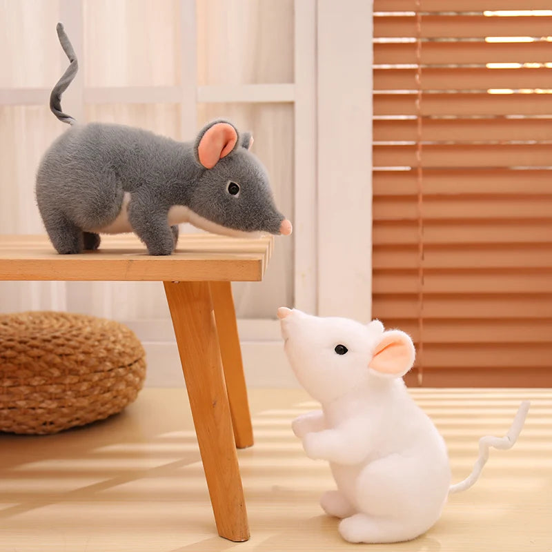 Hot Simulated Mouse Super Soft Plush Mouse Plushy Doll Stuffed Rat Plush Animal Toys for Peluche Mascot Gift